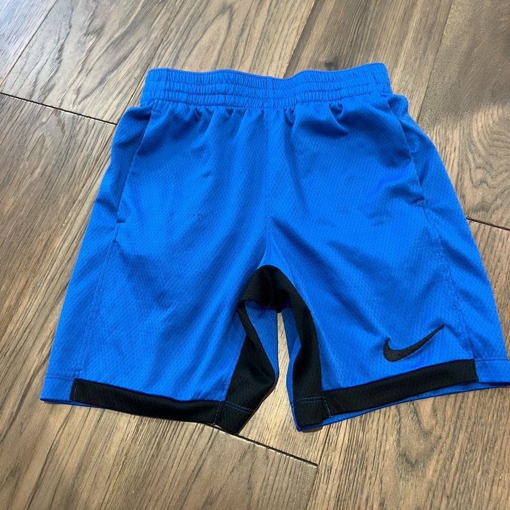 Nike Boys Youth YS Royal Blue/Black Training Shorts